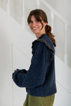 Load image into Gallery viewer, Bonté Delphie knit jacket Navy
