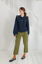 Load image into Gallery viewer, Bonté Delphie knit jacket Navy
