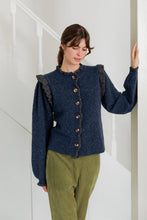 Load image into Gallery viewer, Bonté Delphie knit jacket Navy
