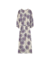 Load image into Gallery viewer, Grace &amp; Mila Manille garland print maxi dress Lilac
