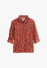 Load image into Gallery viewer, Seasalt Larissa shirt Tomato Blooms Cinammon
