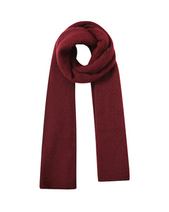 Grace & Mila Sanguine scarf Bordeaux
