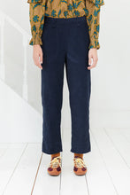 Load image into Gallery viewer, Bonté Edina ric rac cord trousers Navy
