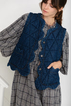 Load image into Gallery viewer, Bonté Estelle denim gilet Dark Indigo
