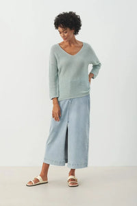 Part Two Etrona linen knit sweater Ether