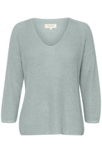 Load image into Gallery viewer, Part Two Etrona linen knit sweater Ether
