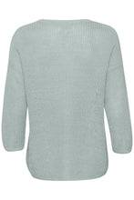 Load image into Gallery viewer, Part Two Etrona linen knit sweater Ether
