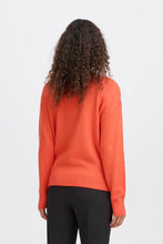 Load image into Gallery viewer, Ichi Sella boat neck knit Fiesta
