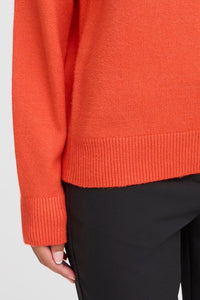 Ichi Sella boat neck knit Fiesta