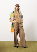 Load image into Gallery viewer, FRNCH Megane plain boucle cardigan Camel
