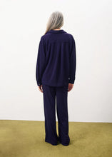 Load image into Gallery viewer, FRNCH Philo subtle lurex fluid pants Violet
