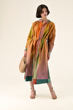 Load image into Gallery viewer, Orfeo Rosario colour woven stripe dress Shiny - CW CW 
