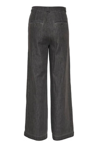 Part Two Coralie wide leg trouser Grey Denim