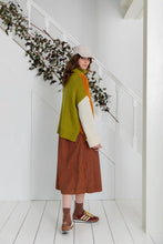 Load image into Gallery viewer, Bonté Harvey colour block roll neck Rust
