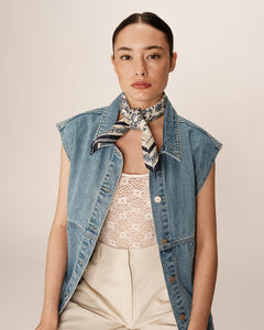 Grace & Mila Parole neckerchief Bleu