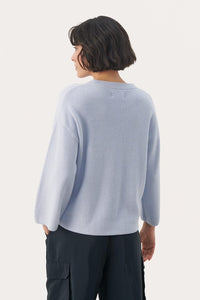 Part Two Elysia super soft luxury knitted sweater Heather