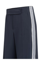 Load image into Gallery viewer, YAYA High waist rousers with side stripes Inkwell Blue
