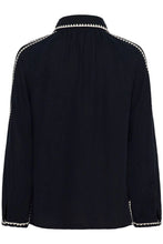 Load image into Gallery viewer, Part Two Aimy contrast embellished shirt After Midnight - CW CW 
