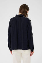 Load image into Gallery viewer, Part Two Aimy contrast embellished shirt After Midnight - CW CW 
