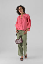 Load image into Gallery viewer, Orfeo Danielle boho karma embroidery blouse Rose - CW CW 

