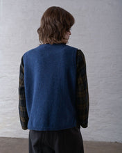 Load image into Gallery viewer, Bibico Freya merino wool vest Light Navy

