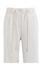Load image into Gallery viewer, YAYA Jersey wide leg knitted trousers with feature drawcord Temple Gray - CW CW 
