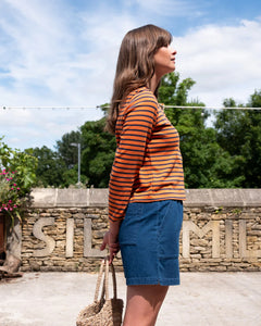 Bibico Petra day shorts Oxford Indigo