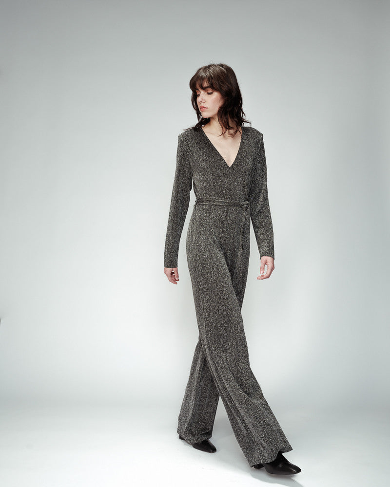 Silver grey jumpsuit online