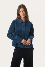 Load image into Gallery viewer, Part Two Lone patch pocket corduroy jacket Key Largo
