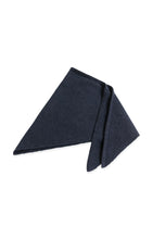Load image into Gallery viewer, YAYA Knitted triangle scarf Cat Black Melange
