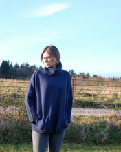 Load image into Gallery viewer, Bibico Adela merino lambswool roll neck jumper Rhapsody
