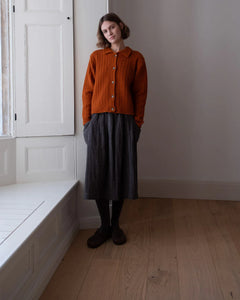 Bibico Nora pinstripe skirt Black Grey pinstripe