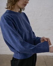 Load image into Gallery viewer, Bibico Ona merino wool jumper Night Sky Blue
