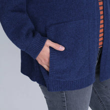 Load image into Gallery viewer, Bibico Eve coat cardigan Marine
