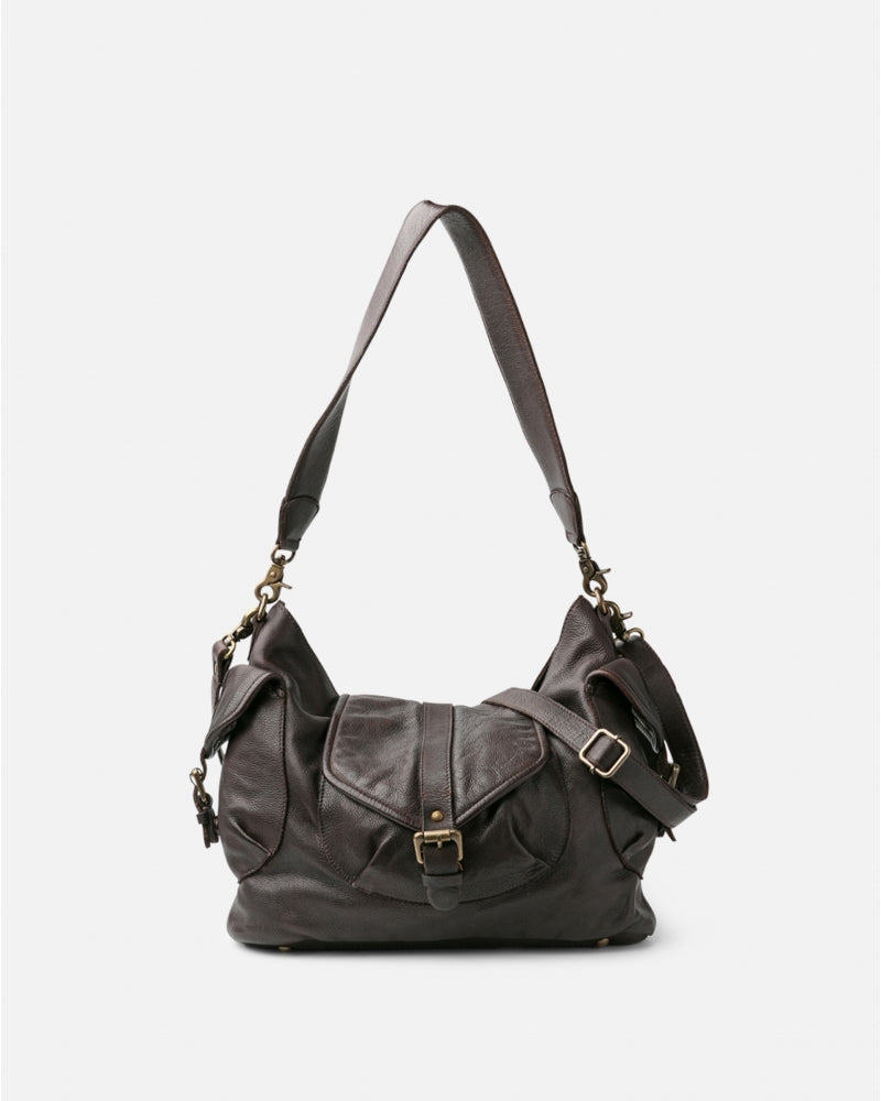 Biba CLT1L Clint satchel bag Chocolate