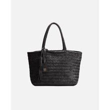 Load image into Gallery viewer, Biba Perkins PER1L woven leather shoulder bag Black
