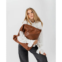 Load image into Gallery viewer, Biba STT1L Stockton leather shoulder slouch bag Tan
