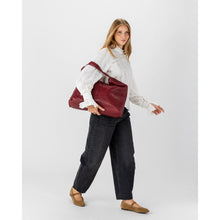 Load image into Gallery viewer, Biba Stockton STT1L shoulder slouch bag Raspberry
