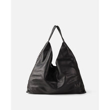 Load image into Gallery viewer, Biba Stockton STT1L leather shoulder slouch bag Black
