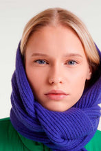 Load image into Gallery viewer, Compañia Fantastica hoodie scarf Blue
