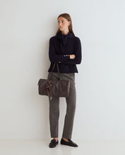 Load image into Gallery viewer, Yerse Detachable scarf sweater Navy
