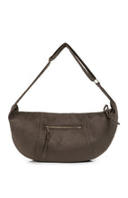 Load image into Gallery viewer, YAYA Suedine crossbody bag Brown
