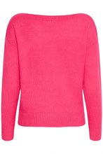 Load image into Gallery viewer, Ichi Sella boat neck knit Pink Yarrow
