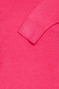 Ichi Sella boat neck knit Pink Yarrow