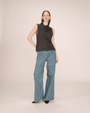 Load image into Gallery viewer, Grace &amp; Mila Sablon knitted tank Anthracite
