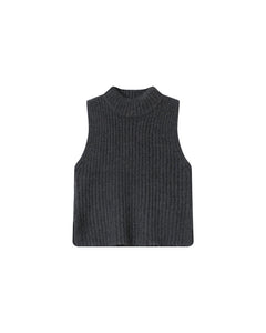 Grace & Mila Sablon knitted tank Anthracite