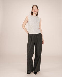 Grace & Mila Say knitted tank Grey