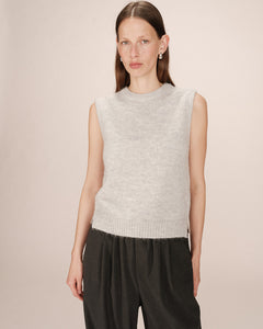 Grace & Mila Say knitted tank Grey