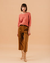 Load image into Gallery viewer, Grace &amp; Mila Loraine decorative knit jumper Rose
