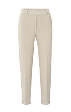 Load image into Gallery viewer, YAYA Scuba straight leg trouser Feather Grey
